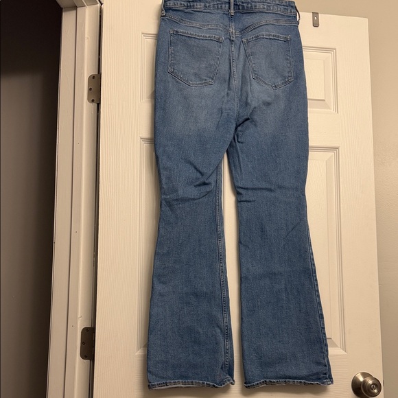 Old Navy Light Blue Flare Jeans - Picture 4 of 4